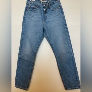 NWOT Levis Wedgie Premium High Rise Button Fly Jeans